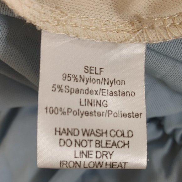 LIGHT BLUE MINI MESH STRAPLESS DRESS BY FASHION NOVA SIZE S - Picture 9 of 9